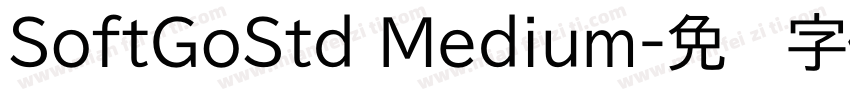 SoftGoStd Medium字体转换